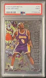 【 PSA 9 Mint 】Kobe Bryant 1996-97 Fleer Metal RC Rookie Card Lakers コービー レイカーズ NBA
