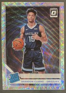 Brandon Clarke 2019-20 Donruss Optic RC Silver Wave Holo Prizm Rookie Card ルーキーカード Panini NBA