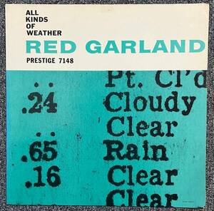 【オリジナル/美品】『 All Kinds Of Weather 』 Red Garland Paul Chambers Art Taylor レッド・ガーランド ポール・チェンバース