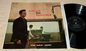 限定最終値下●欧州高音質！極美再生Mono完オリ完品Chet Baker Sextet / Is Back!Bobby Jaspar,Daniel Humair,Rene Thomas,Amedeo Tommasi