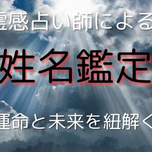 姓名鑑定を行い、あなたの中にある眠った潜在能力を覚醒させます。