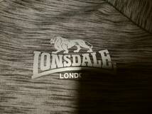 【LONSDALE ロンズデール】フード付ジャージブルゾンM パーカ イギリス発のボクシングブランド「ロンズデール」 人気アイテム_画像8