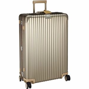 新品未使用 RIMOWA TOPAS TITANIUM リモワ トパーズ チタニウム ゴールド 98L 4輪 スーツケース/original オリジナル essential