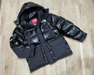 最終セール！22AW 新品 ノースフェイス×シュプリーム コラボ ST HEAD OF SKY DOWN PARKA ダウンジャケット L メンズ ブラック ND52206I