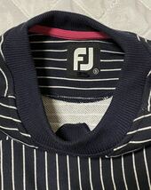 フットジョイ FootJoy ゴルフウェア　セーター　紺・白ボーダー　Sサイズ_画像3
