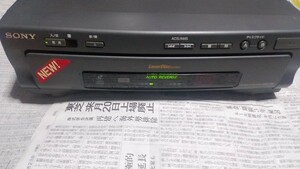 SONY　CD　LDデッキ　MDP-RS1　中古現状品　リモコン付き　送料込み