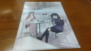 劇場版　空の境界　Ufotable　Dining　15周年　HIROMA キービジュアルイラスト A4クリアファイル　両儀式　未那