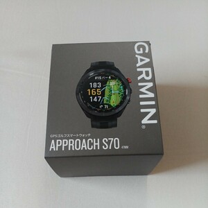 新品 GARMIN APPROACH S70 47mm ガーミンアプローチGPSゴルフウォッチ 国内正規品 