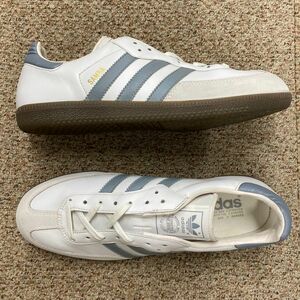 2002年製 adidas アディダス samba サンバ　us10　28cm RWEISS/SILBER.MET 382874