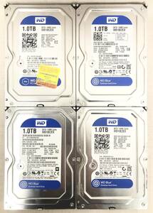 ★ WD 1.0TB SATA HDD 4台セット ★