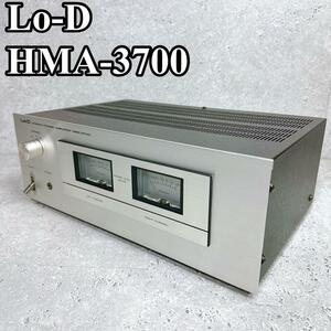 美品 希少 Lo-D HMA-3700 ローディ ステレオパワーアンプ HITACHI 日立 パワーアンプ