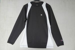 Champion/チャンピオン/長袖プルオーバー/Tシャツ/袖ぐり・身頃脇白切替/速乾性素材/スポーツ/チャコールグレー/Sサイズ(12/15R5)