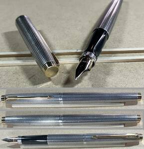 PARKER パーカー 万年筆 75 シズレ Cisele B 14K(14金) ニブ フラット天冠 (非0目盛)