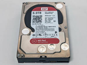 # 【送料無料】 WESTERNDIGITAL HDD 6TB WD Red NAS RAID 3.5インチ 内蔵HDD WD60EFRX (1)