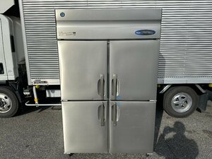  Hoshizaki vertical 4 surface freezing refrigerator HRF-120ZF 2018 year made 2.2 warehouse 4-door 4 sheets door 1200×800×1890 single phase 100V operation verification settled used kitchen business use stop in business office 