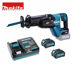 新品 makita マキタ 充電式レシプロソー JR002GRDX 純正バッテリBL4025×2本 充電器DC40RA・ケース付