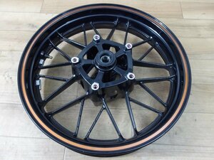 中古部品入庫　カワサキZ900RS　純正フロントホイール　程度良好　17×3,５F0720