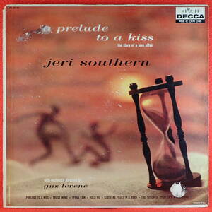 1円開始★神洗浄【ギガレア★希少プロモ+ピンクラベル★US完オリ DECCA MONO FLAT 両溝】★JERI SOUTHERN/A Prelude To A Kiss★ア-トカバ-