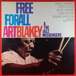 1円開始★神洗浄【ギガレア★US美品★BLUENOTE LIBERTY VAN】★ART BLAKEY＆JAZZ MESSENGERS/FREE FOR ALL★Wayne Shorter,Freddie Hubbard