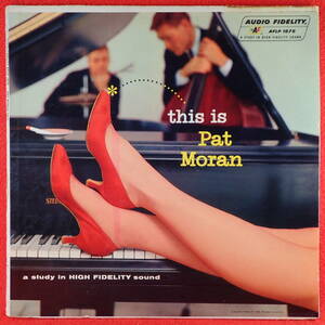 送料無料★神洗浄【家宝級レア★奇跡の美盤★US完オリ★AUDIO FIDELITY MONO 溝】★PAT MORAN TRIO/THIS IS PAT MORAN★Scott LaFaro★美脚