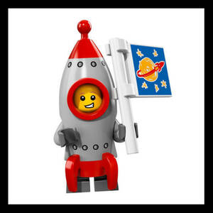 LEGO 正規品 新品 ミニフィグ シリーズ17 ロケットボーイ 同梱可能 レゴ minifigures ミニフィギュア 着ぐるみ 宇宙 スペース