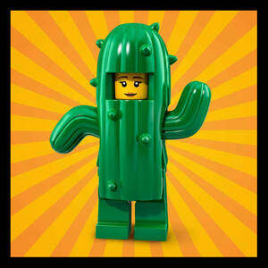 LEGO 正規品 新品 ミニフィグ シリーズ18 サボテンガール 同梱可能 レゴ minifigures ミニフィギュア 着ぐるみ サボテン