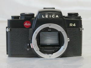 【カメラ】　ライカ LEICA　R4　ボディのみ　フィルムカメラ　本体のみ　ブラックボディ　