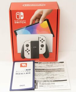 質流れ品　NINTENDO Switch 有機EL ホワイト HEG-S-KAAAA(JPN) 未使用