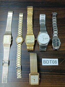 BDT8　腕時計　部品取り　ジャンク品　おまとめ6点　BULOVA　CITIZENシチズン　など