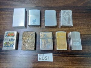 BDS1　ライター　喫煙具　Zippo　おまとめ9点　和院　寿司屋の大将　など　※着火未確認・現状渡し