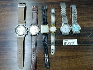 BDS30　腕時計　部品取り　ジャンク品　おまとめ6点　swatch　SEIKOセイコー　など
