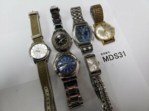 MDS31　ジャンク品　時計　腕時計　おまとめ　部品取り　EXCEED　SWATCH　SEIKO　COACH　ENICAR　など