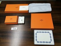 TDS8　エルメス　HERMES　おまとめ3点　お皿　灰皿　ハンドタオル　※追加写真あり_画像1