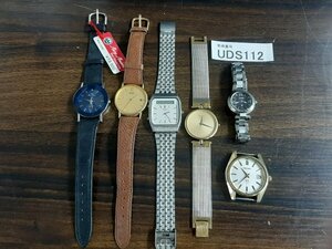 UDS112　ジャンク品　時計　腕時計　おまとめ　部品取り　SEIKO　CITIZEN　Dior　など　刻印あり