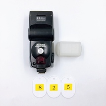 【発光確認済み】付属品付き Nikon SPEEDLIGHT SB-80DX ニコン ストロボ カメラフラッシュ カメラアクセサリー O23A825_画像1
