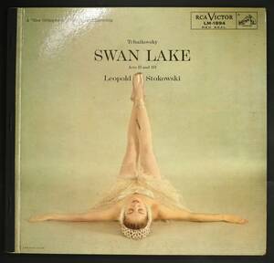 [US record LP] -stroke kof ski,NBC./ tea ikof ski : swan. lake no. 2,3 curtain ( staple product,RCA,MONO ONLY,Leopold Stokowski)