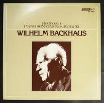 【国内盤LP】バックハウス/ベートーヴェン:ピアノソナタ 第30,31,32番(並良品,LONDON,1950,Wilhelm Backhaus)_画像1