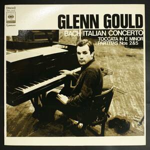 【国内盤LP】グレン・グールド/バッハ:イタリア協奏曲(並品,盤良,稀少国内,SONC10149,Glenn Gould)