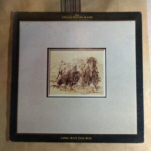 The Stills-Young Band「long way you run 太陽への旅路」LP 1976年★★neil young buffalo springfield crosby.stills. nash & young