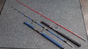 11売切 ジギングロッド 2本まとめて JIGGR STICK SE S59-3/4 JIG SHAKE SP562-M ライトジギング ジギング 青物 根魚