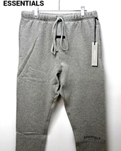 国内正規品 M 新品 ¥17,380【ESSENTIALS SWEAT PANT 130SU 212061F DARK HEATHER OATMEAL エッセンシャルズ スウェットパンツ】_画像1