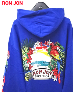 L 未使用 難あり【RON JON Hoodie ロンジョン パーカー SURF SHOP オールドサーフ サーフィン vintage 90s 90's ヴィンテージ デッド】