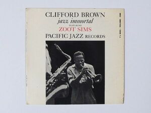 ★Clifford Brown Featuring Zoot Sims★Jazz Immortal イタリアWORLD PACIFIC JAZZ 9003 (mono) 廃盤EP !!!