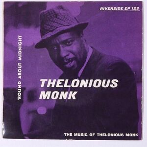 ★Thelonious Monk★'Round About Midnight イタリアRIVERSIDE EP 123 (mono) 廃盤EP !!!