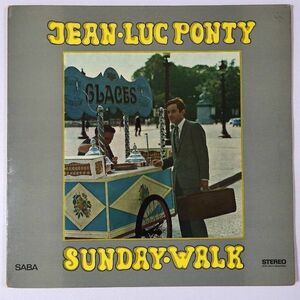 ★Jean-Luc Ponty★Sunday Walk ドイツSABA SB 15 139 ST 廃盤LP !!!
