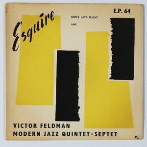 ★Victor Feldman★Modern Jazz Quintet - Septet UK-ESQUIRE E.P.64 (mono) 廃盤EP !!!