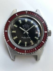 BULER(ビュラー) 21JEWELS 6ATM 、ROLEX. BREITLING.HEUER etc.