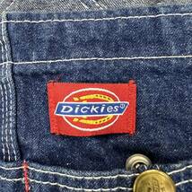 Dickies ☆ デニム ワーク オーバーオール ブルー W31 アメカジ ストリート ガーデニング メンテナンス アウトドア ディッキーズ■Ja6922_画像5