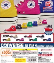 コンバース ミニフィギュアコレクション コバルトブルー CONVERSE ALL STAR HI mini figure collection_画像2