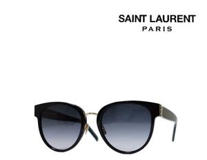 【SAINT LAURENT PARIS】サンローラン サングラス　SL M38/K　002　ブラック・ゴールド　 国内正規品